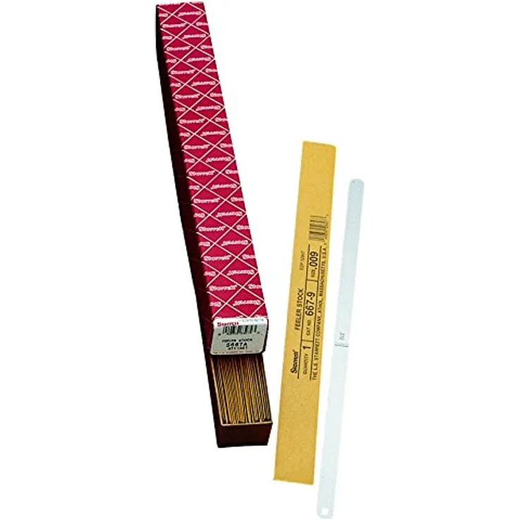 Starrett s667 a Dicke Gage Fühlerlehre Sortiment, 0 0,1 cm Stärke, 32-teilig