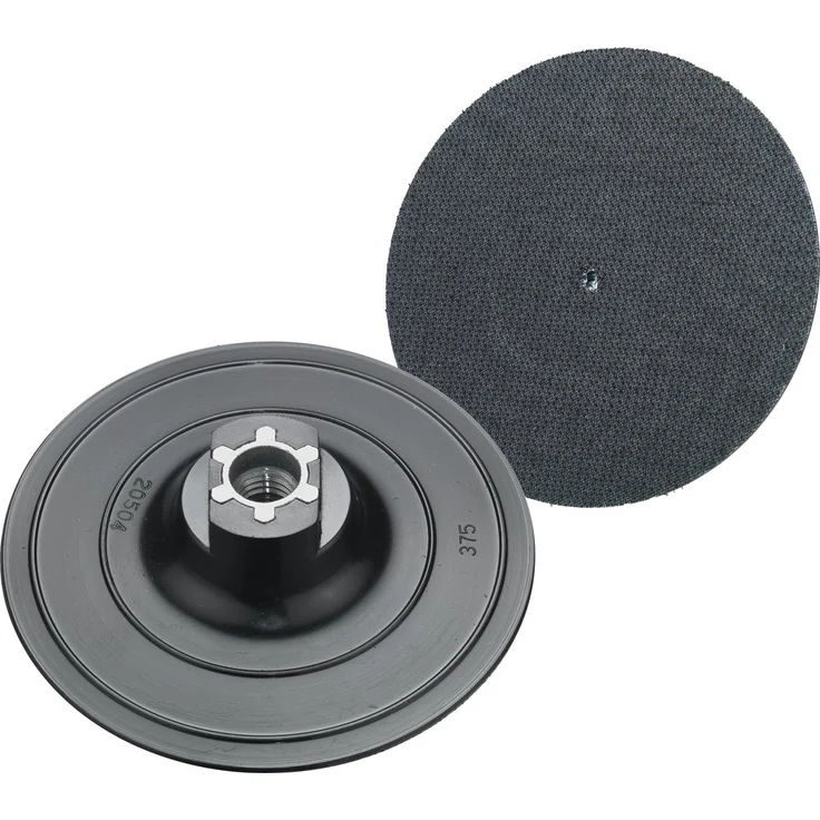 Connex Klett-Schleifteller, 125 mm, Gewinde M14 für Winkelschleifer--polierer, COM191123 – Bild 1
