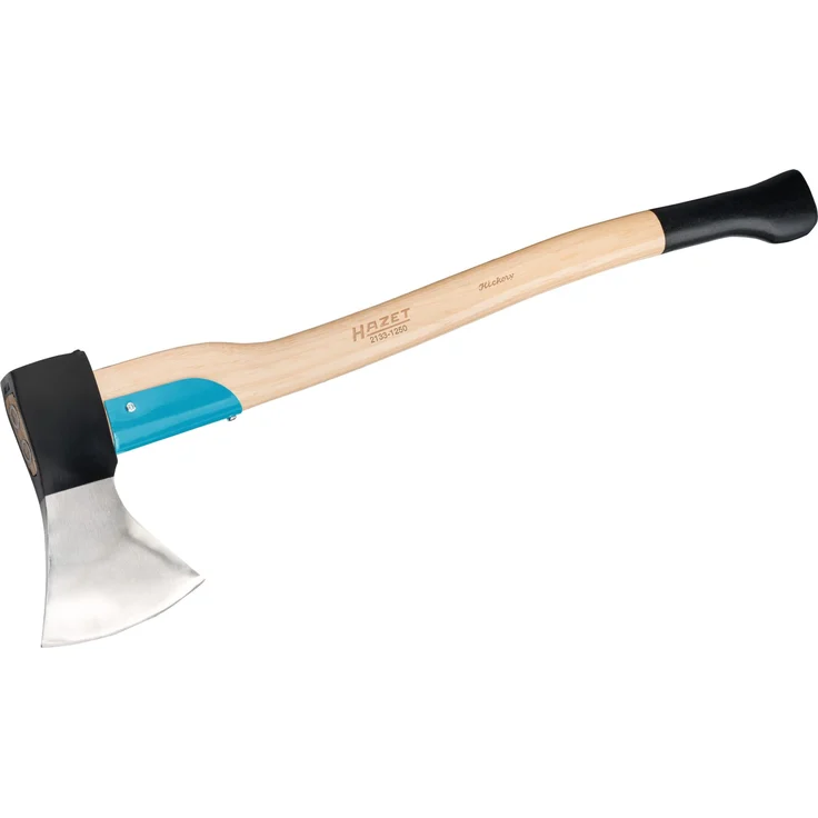 Hazet Holzaxt (Kopfgewicht: 1250 g, Stiellänge: 700 mm, Hickory Holz) 2133-1250 – Bild 1