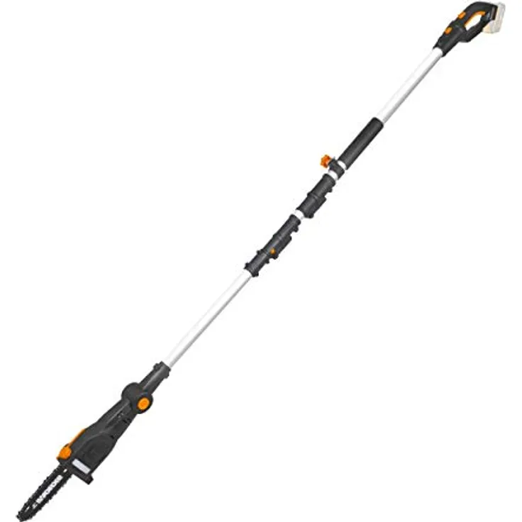 Worx 20V Akku Teleskop-Hochentaster WG349E.9-Ohne Akku & Ladegerät, Schwarz