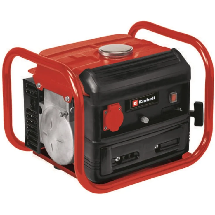 Einhell Stromerzeuger (Benzin) TC-PG 10-E5 (680 W, 2-Takt-Antriebsmotor, 230 V-Steckdose, Tragerahmen, stabile Standfüße, Überlastschalter, Seilzug zum Starten) – Bild 1