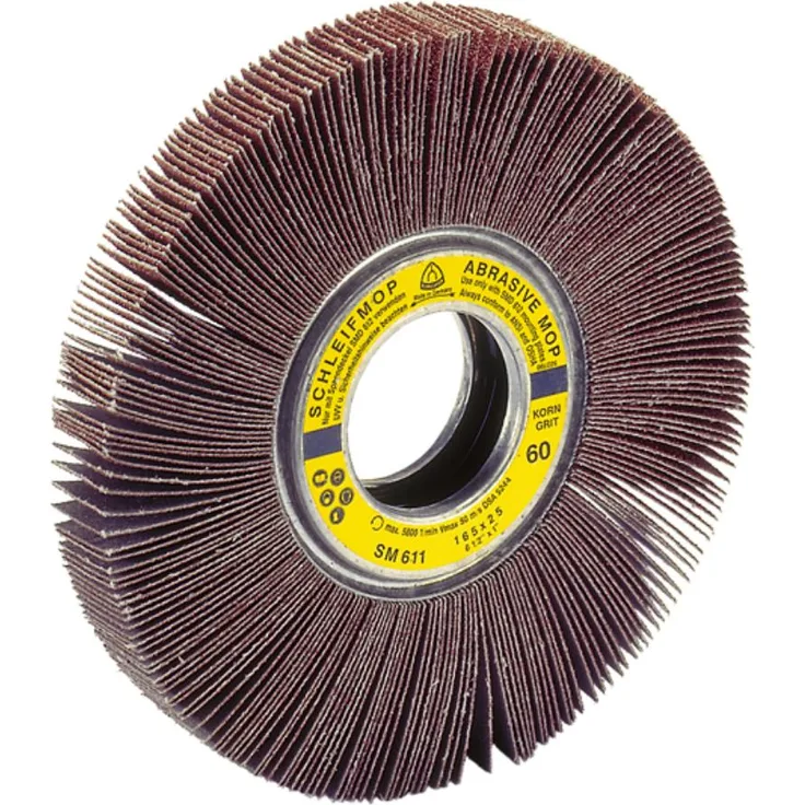 Klingspor Schleifmop-Rad, SM 611, Abm.: 165x25Korn: 60 (12077)