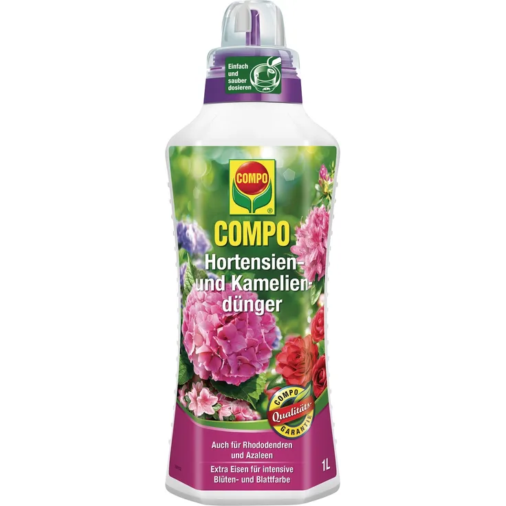 Compo Hortensien- und Kameliendünger 22556 Hortensien DÜnger 1l