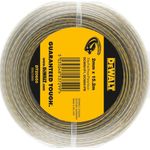 DeWALT DT20650 Trimmer-Faden, 15,2 m- 2,0 mm, 1 Stück