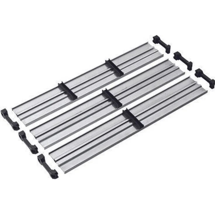 B&w International - B&W Trennsteg Set 4 für Werkzeugkoffer, Inneneinteilung mit Kappen, Aluminium