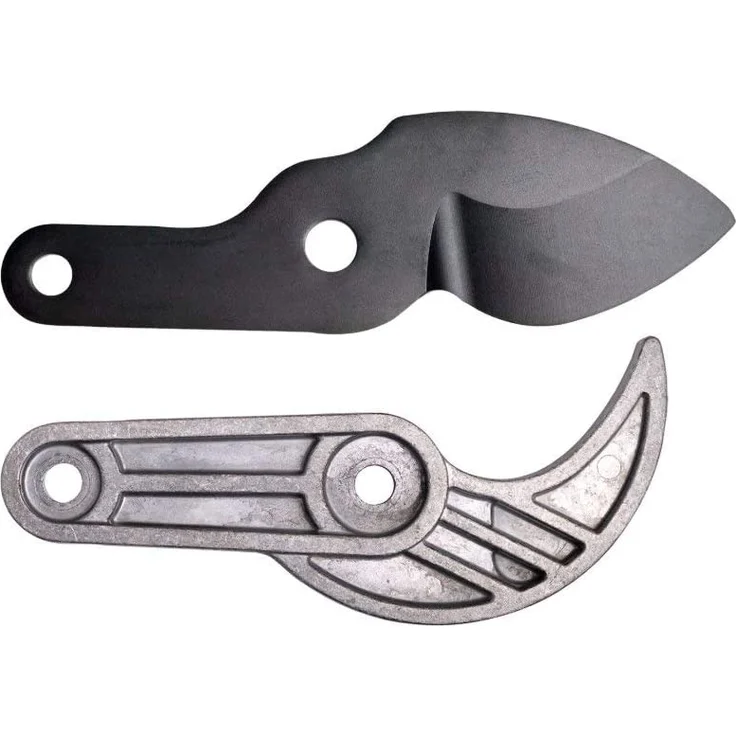 Original Ersatz-Klinge, Amboss und Schrauben für Fiskars PowerGear Amboss Getriebeastschere L77, Schwarz-Grau, 1026292 – Bild 2