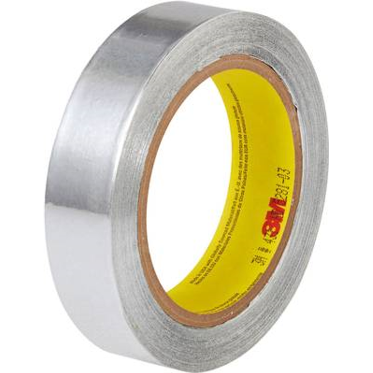 Alufolienband 431, 2.95 in x 60.14 yd, silber, 1