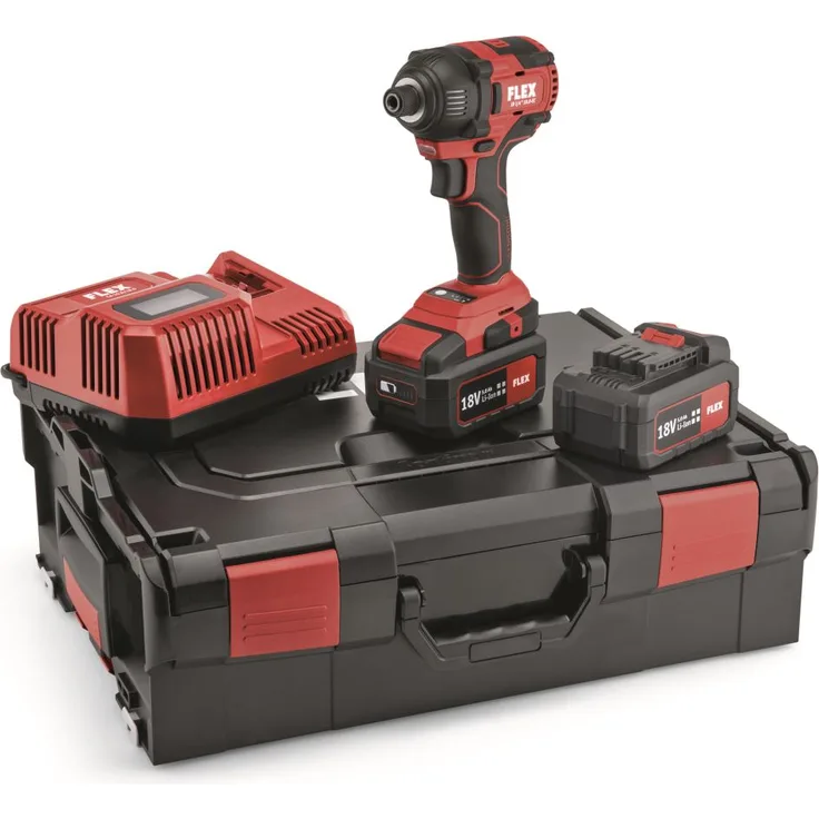 Flex 18VAkku-Schlagschrauber ID 1-4 18.0-EC-5.0 Set