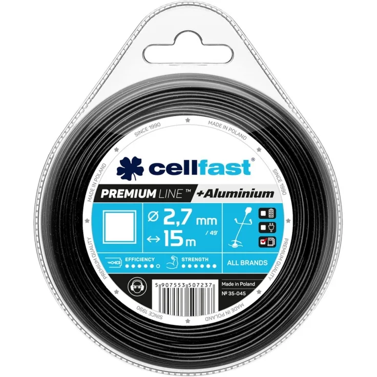 Cellfast 35-045 PREMIUM schneiden, Gelb, 2,7 mm x 15 m