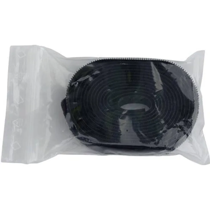 TRU Components 680-330-Bag Klettband zum Aufnähen Haft- und Flauschteil Schwarz 1 Paar