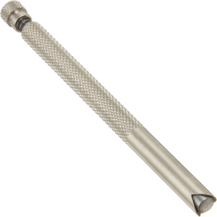 Starrett 110 Radius-Messgerät-Set, Dezimalzoll-Halter, satiniert