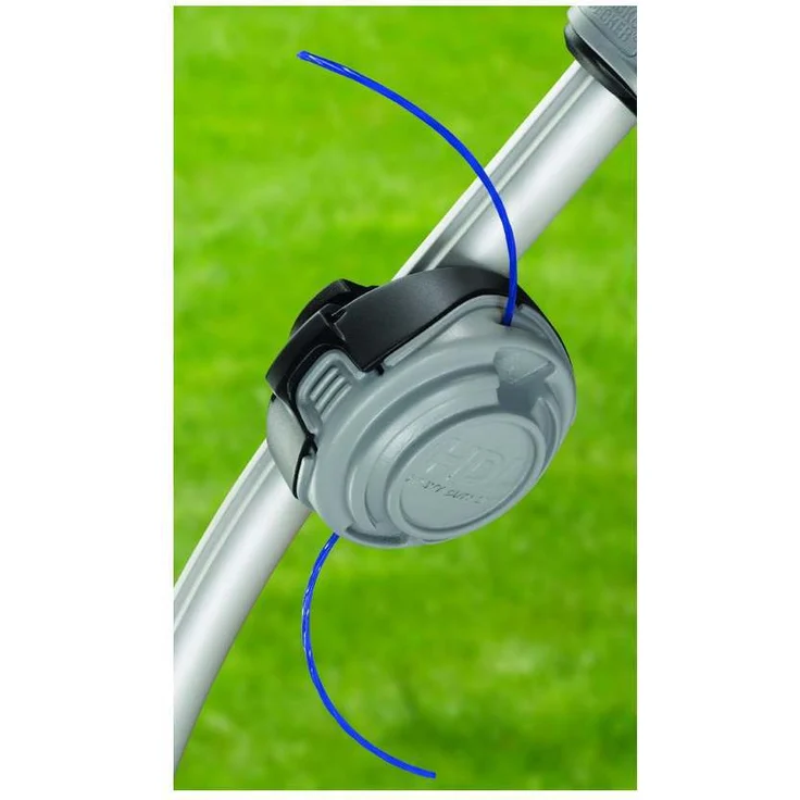 Black+Decker 800W Elektro-Motorsense (mit E-Drive Technologie, Kantenschnittfunktion, 6 Hochleistungsfäden, für ansprcuhsvolle Flächen) GL8033 – Bild 7