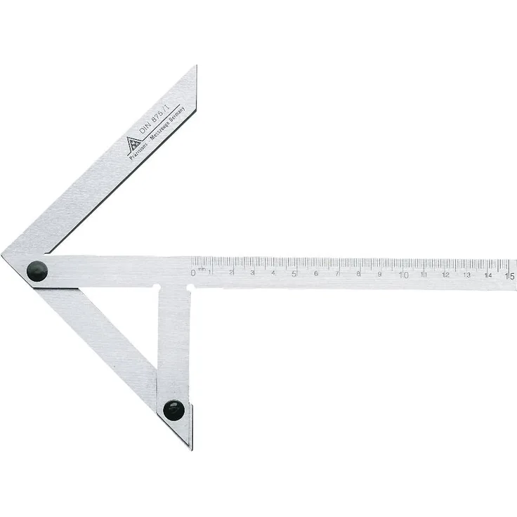 RBM Präzisions Zentrierwinkel DIN875-1, Schenkellänge 200 x 150 mm, 1 Stück