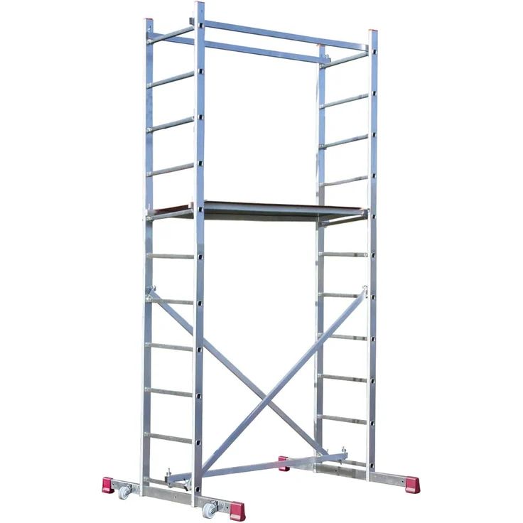 KRAUSE Corda Fahrgerüst Montagegerüst Arbeitshöhe 5 m – Bild 1