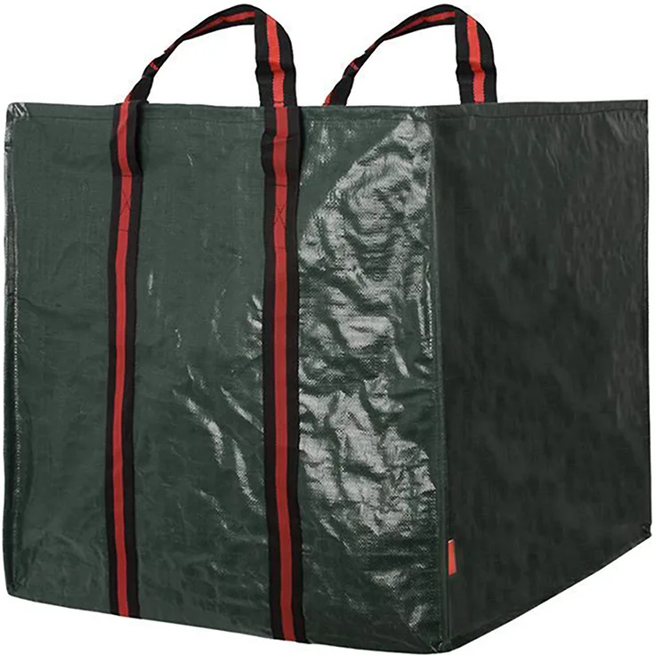 NOOR Gartensack Profi XXL 300L Durchmesser 67x67x67 cm I Reißfester Gartenabfall-Sack extra robust I Selbststehender & strapazierfähiger Laubsack I Professionelles Gartenzubehöreinfache Handhabung