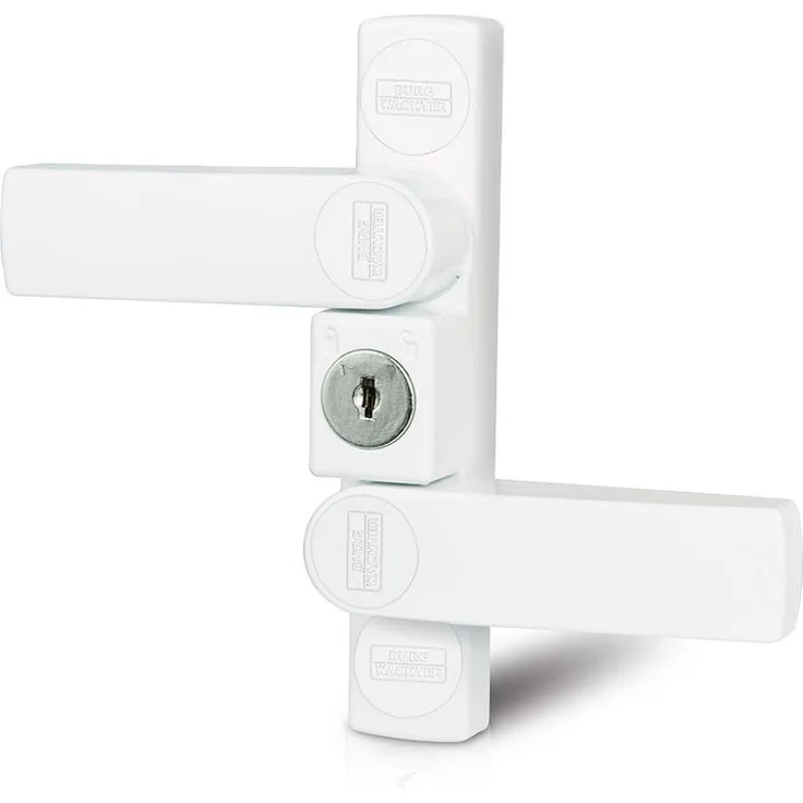 BURG-WÄCHTER Winsafe WS 22 W SB Fenstersicherung, 1 Stück, 205 x 150 x 46 mm, weiß