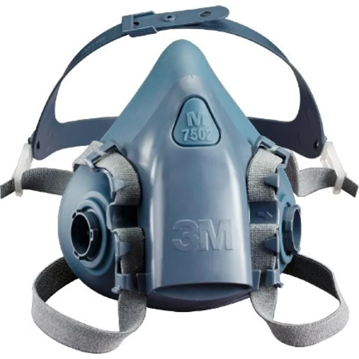3M Halbmaskenkörper, aus Silikon mit strukturierter Gesichtsabdichtung, Größe M, 1 Stück, 7502 – Bild 2