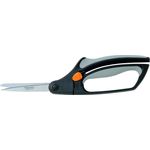 Fiskars Buchsbaumschere, Länge 26 cm, Hochwertige Stahl-Klingen-Kunststoff, Schwarz-Orange, S50, 1000557