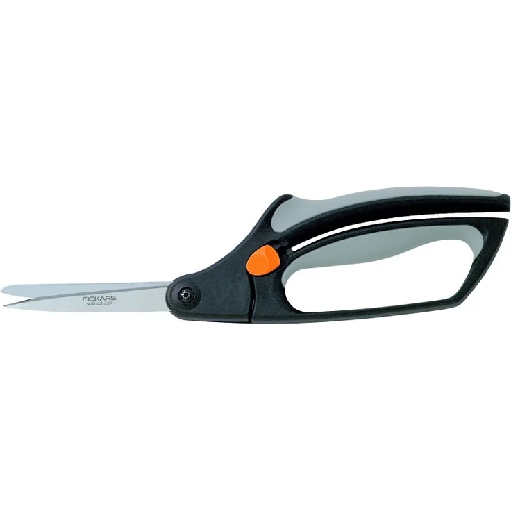 Fiskars Buchsbaumschere, Länge 26 cm, Hochwertige Stahl-Klingen-Kunststoff, Schwarz-Orange, S50, 1000557 – Bild 1