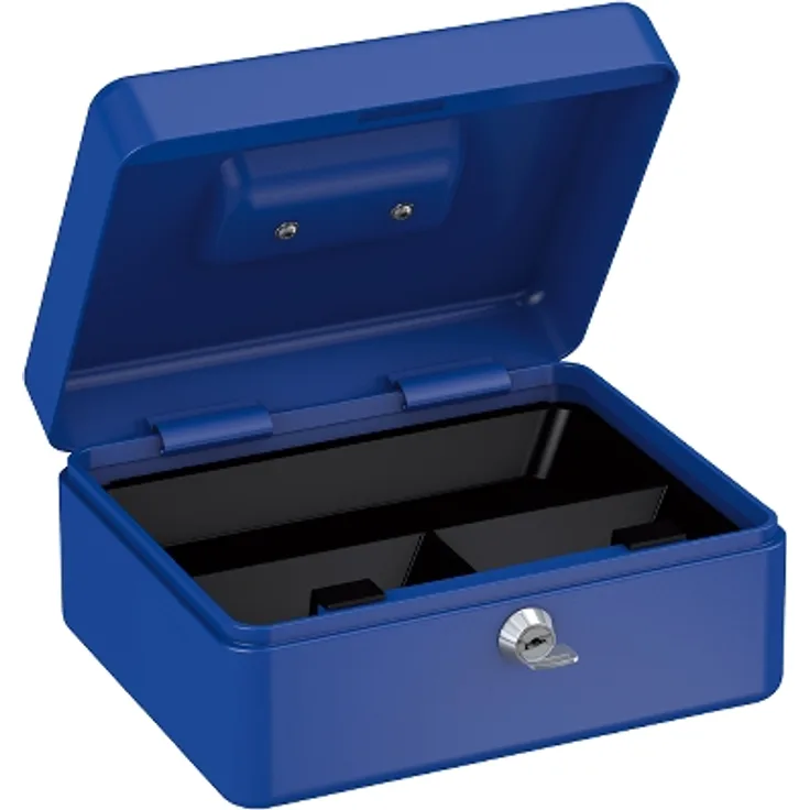 BASI - Geldkassette - GK 10 - Blau - H90xB200xT160mm