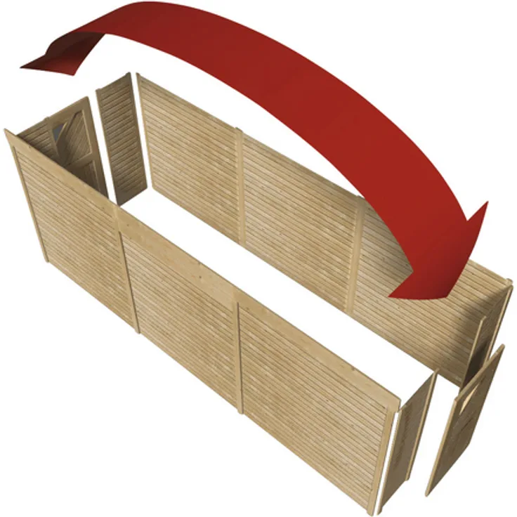 Zubehör, holzfarben 4010090401584