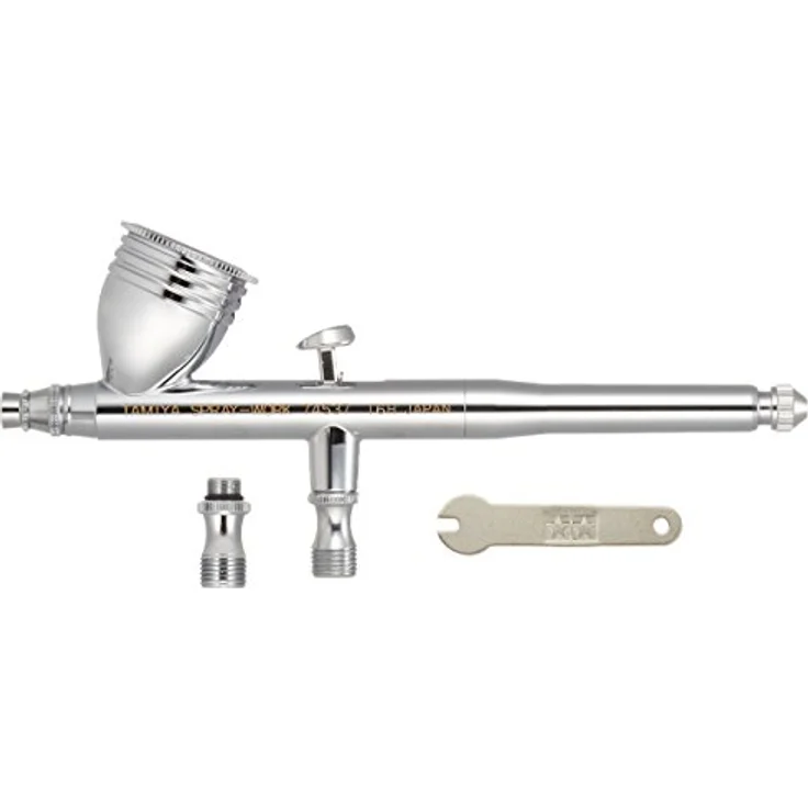 TAMIYA 74537 SW HG Airbrush 0,3mm-7cc-DA, Silber