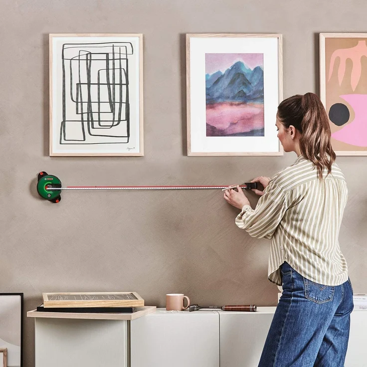 Bosch Atino Linienlaser Laser-Entfernungsmesser selbstnivellierend LED Reichweite 1 m – Bild 5