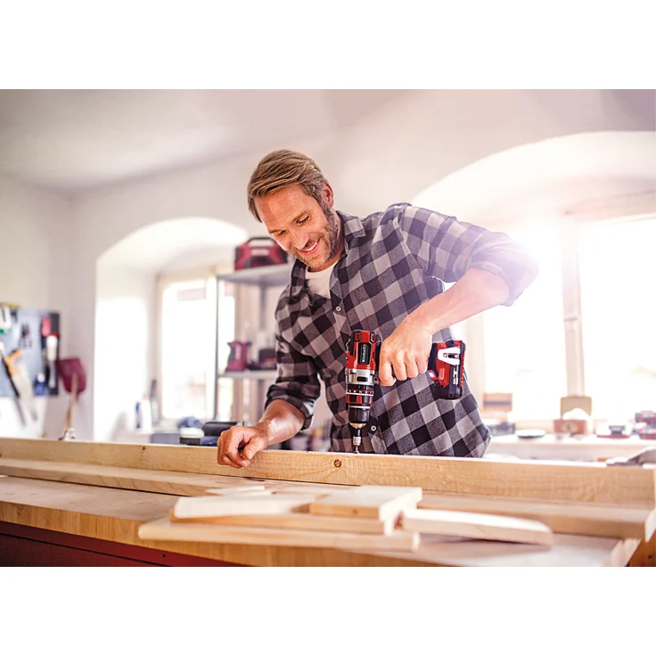 Einhell Akkuschrauber TE-CD 18 Li-i Brushless Solo Power X-Change PXC (mit Schlagfunktion, Li-Ion, 18 V, 2 Gang, 60 Nm, LED Licht, ohne Akku und Ladegerät) – Bild 7