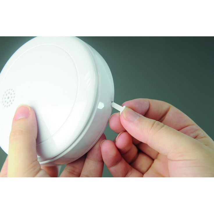 Smartwares Rauchmelder mit Lithium Batterie, weiß, RM218 – Bild 6