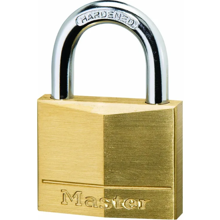MASTER LOCK - 140EURSIX - 6 gleichschließende Messing Vorhängeschlösser 40mm