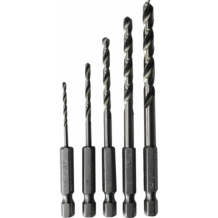 Connex COX978205 Spiralbohrersatz HSS, 2-6 mm, 1-4 Zoll