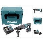 Makita DHR241 18 V Li-ion Akku Bohrhammer mit SDS-Plus Aufnahme im Makpac + 1x BL 1850 5,0 Ah Akku + DC 18 RC Schnellladegerät