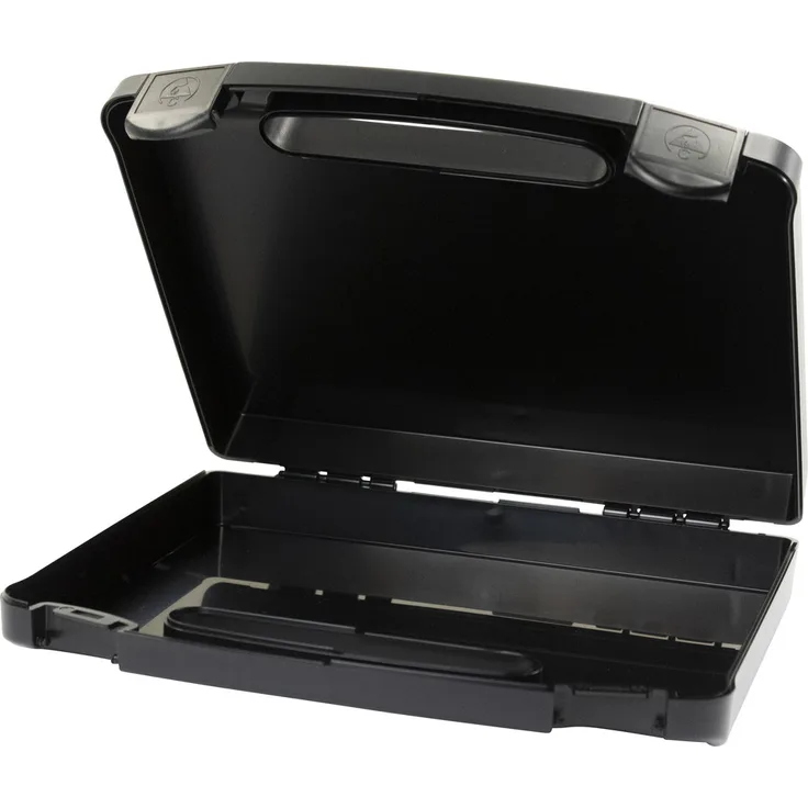 Wetec Kunststoffkoffer, ESD, Abmessung Innen L x B x H 240 x 170 x 42 mm