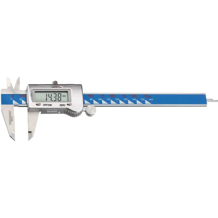 Gedore 711 Digital-Messschieber mm+Zoll in Hartbox