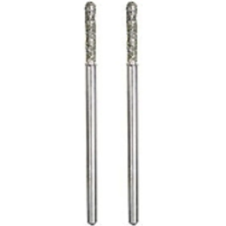 PROXXON 28232 Diamant Schleifstifte Form Kugel Ø2,2mm 2 Stück - Packung