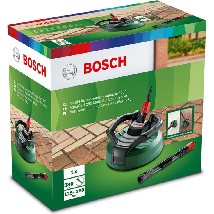 Bosch Multi-Flächenreiniger AquaSurf 280 Terrassenreiniger für Hochdruckreiniger, 1 Stück, F016800467 – Bild 3