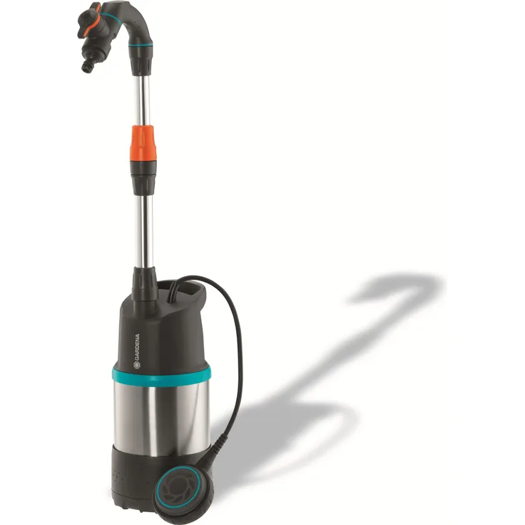 Gardena Regenfasspumpe Gardena 4700/2 inox 1764-20, 550 W Tiefbrunnenpumpe