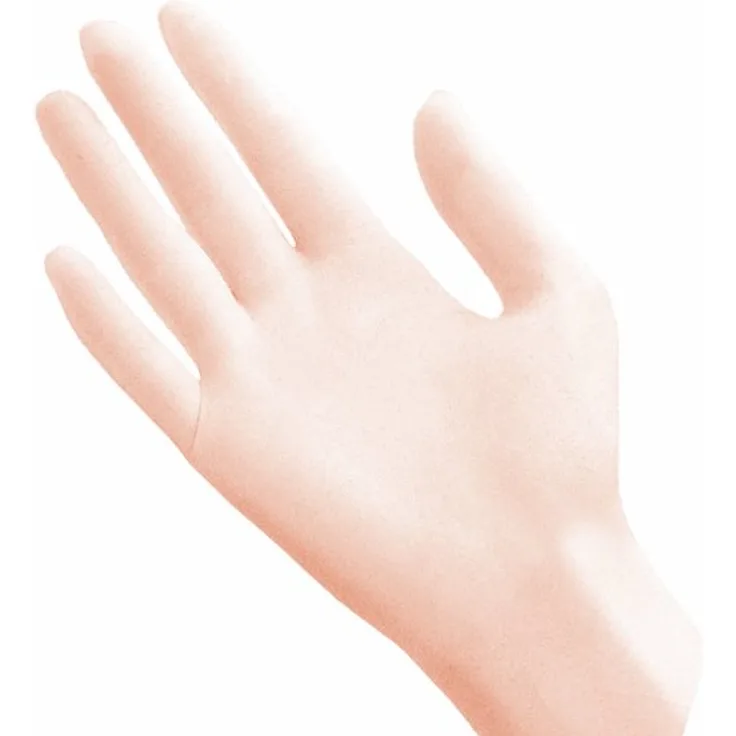 Semperguard Latex-Einmalhandschuhe F-1164, ungepuderte Ausführung, 100 Stück, Größe M