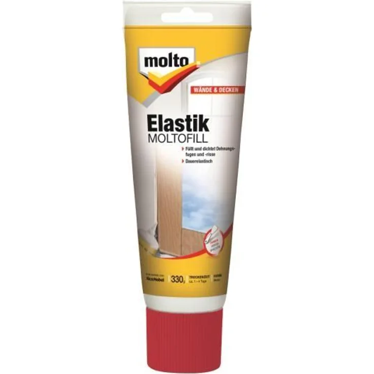 Molto Elastik-Moltofill Innen-Fertigspachtel 330g behand. von Dehnungsfugen