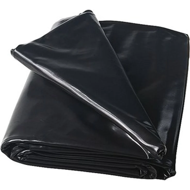 Heissner PVC Teichfolie 0,5 mm Stärke, 4 m x 3 m, Schwarz