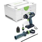 Festool QUADRIVE TPC 18/4 I-Basic Akku-Schlagbohrschrauber 18V Brushless 75Nm Zubehör Koffer - ohne Akku - ohne Ladegerät