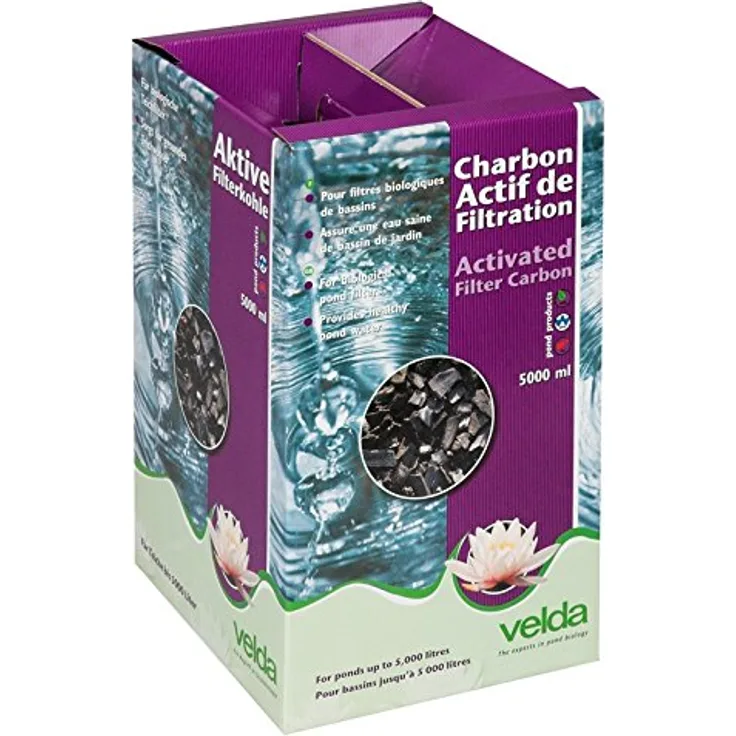 Velda 127105 5000 ml aktiviert Filter Carbon