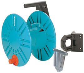 GARDENA Classic Wand-Schlauchtrommel 60 mit Schlauchführungsrolle