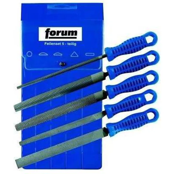 Forum Werkstattfeilen-Satz Hieb 2 5-teilig, Länge: 250 mm