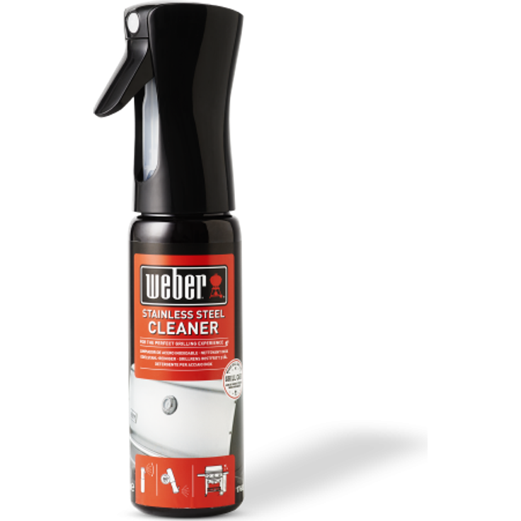 Weber 17682 Edelstahl-Reiniger, 300 ml, Grillreiniger
