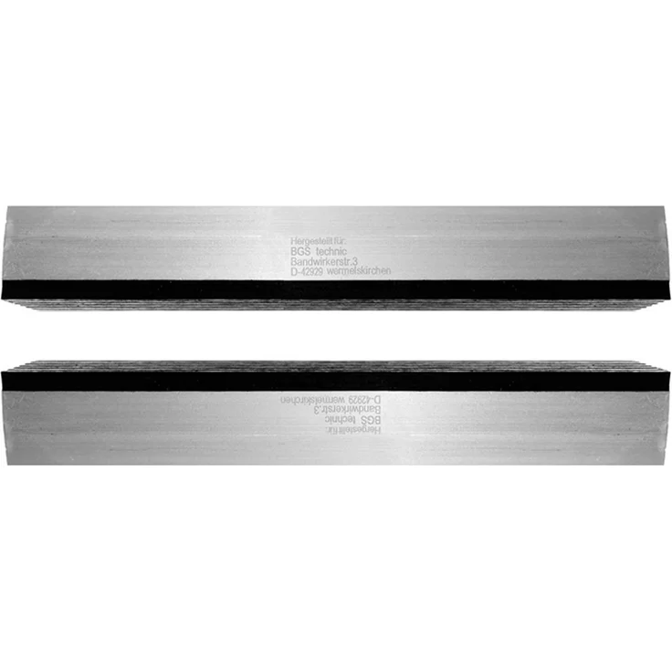 BGS 3045 | Schraubstock-Schutzbacken | 2-tlg. | Aluminium | Breite 150 mm | mit Magnet | Alu | Schonbacken – Bild 1
