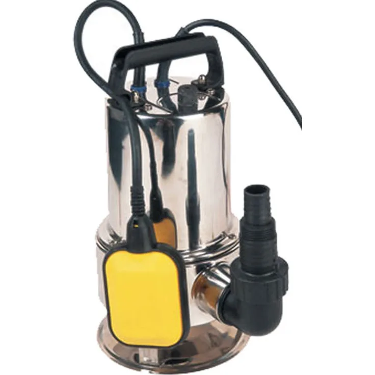 Mauk Schmutzwasserpumpe Tauchpumpe Wasserpumpe 12500 l-h 750 W INOX mit Schwimmerschalter