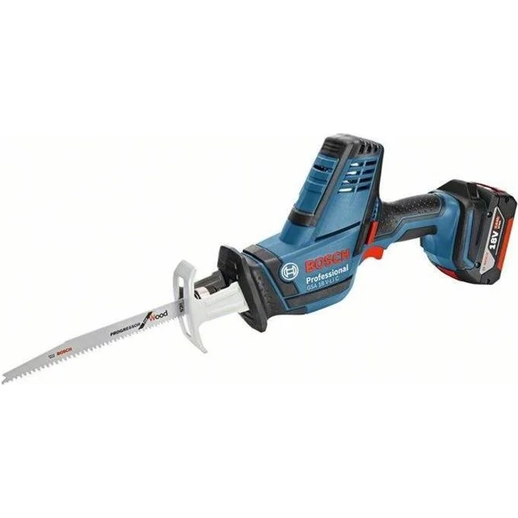 Bosch Professional GSA 18 V-Li C Professional (L-Boxx, Ladegerät, 2 x 5,0 Ah) – Bild 1