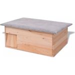 vidaXL Igelhaus 45x33x22 cm Holz