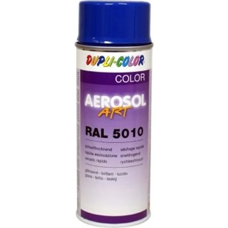 DUPLI-COLOR 722561 Aerosol Art, RAL 5010 enzianblau Glänzend – Bild 1